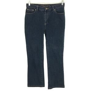 Lauren Jeans Co. Ralph Bootcut Mid Rise Womens 2 Stretch Western Casual Preppy